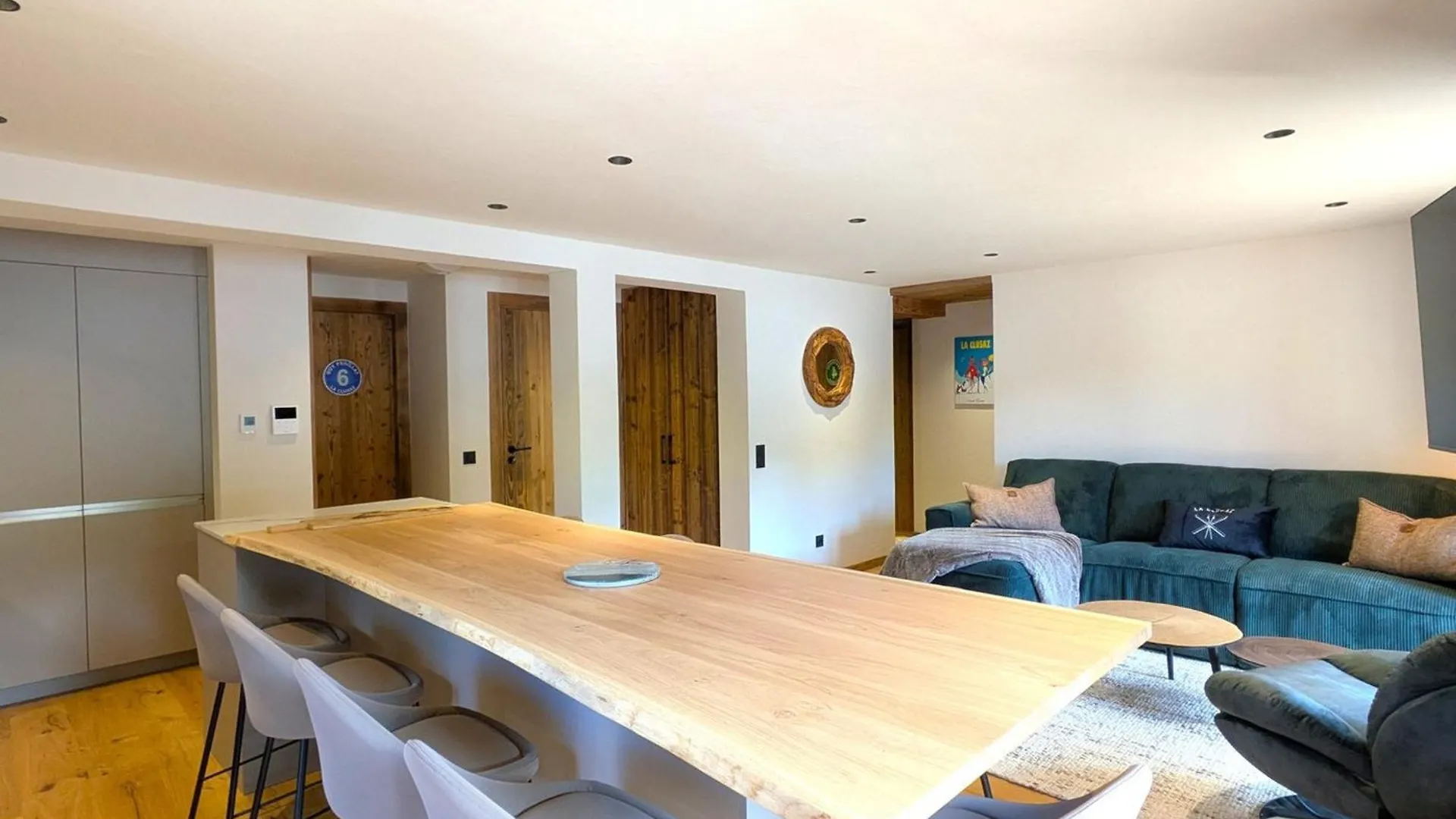 Bel Appartement Montagnard 3 Chambres Pour 6 Avec Parking Au Centre De La Clusaz - Fr-1-459-245 0*,